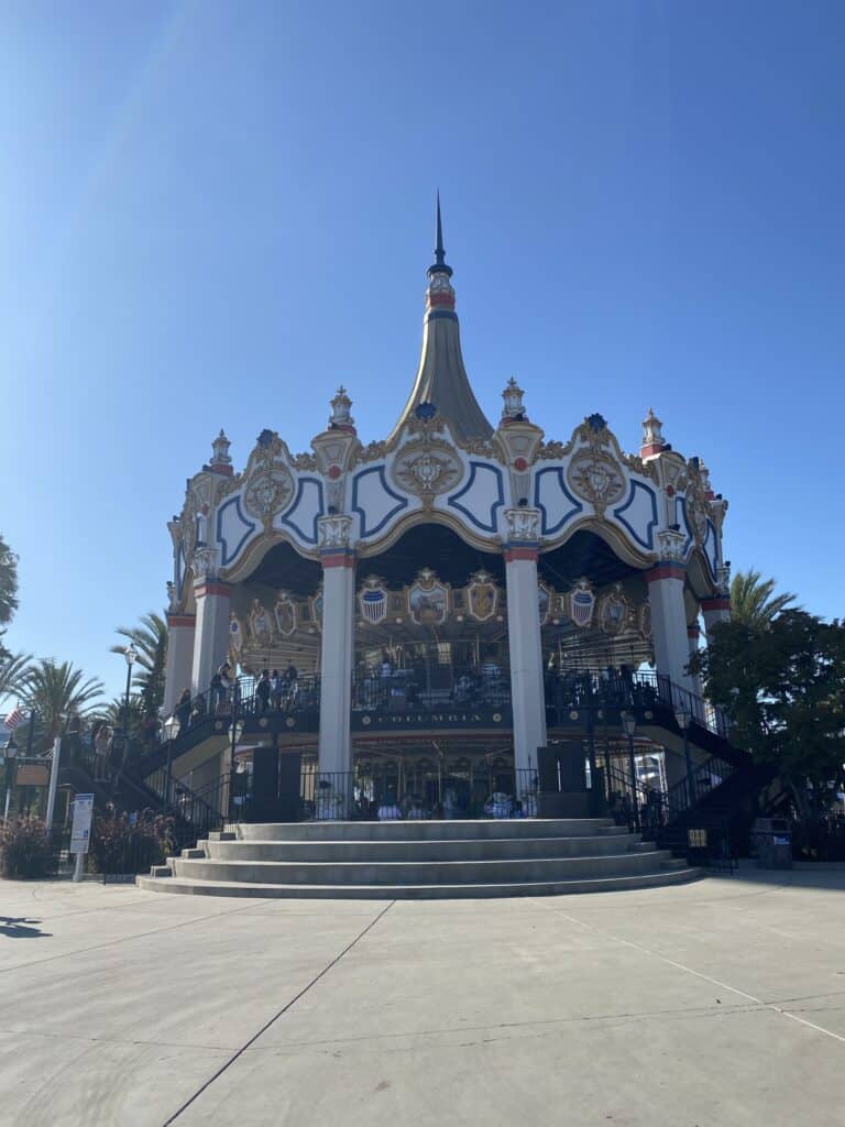 Carousel at California's Great America theme park