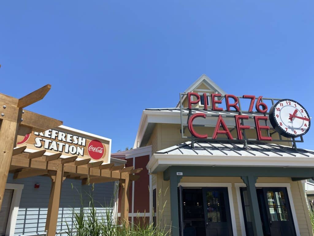 Pier 76 Cafe at California's Great America