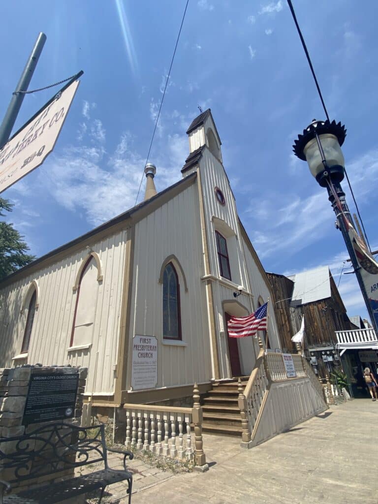 First Presbyterian Church in Virginia City, Nevada