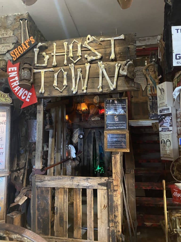 Ghost Town in Virginia City, Nevada