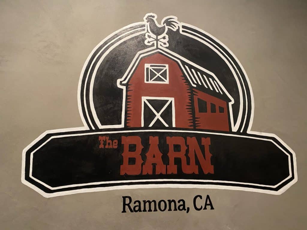 The Barn in Ramona, California