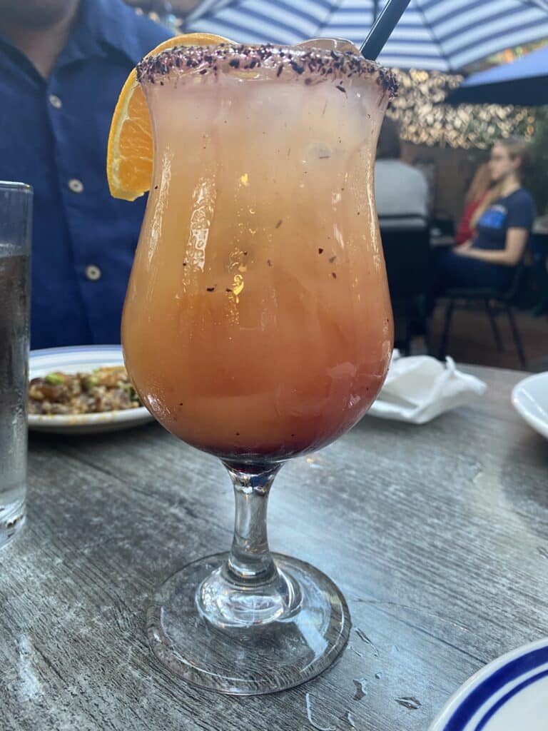 Sonoran Sunrise UNESCO World Heritage Cocktail from Blue Willow in Tucson