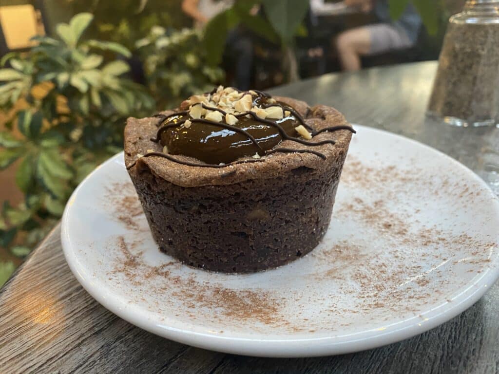 Chocolate Caramel Crunch from Blue Willow in Tucson, Arizona
