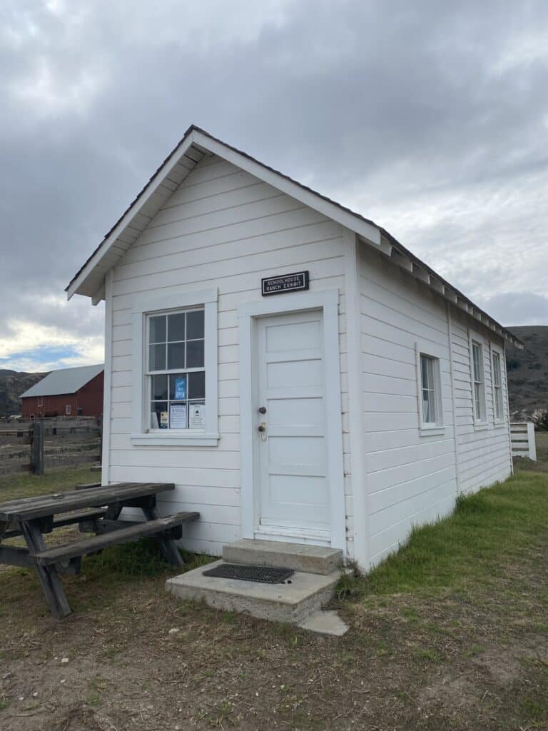one room schoolhouse on Santa Rosa Island at the ranch
