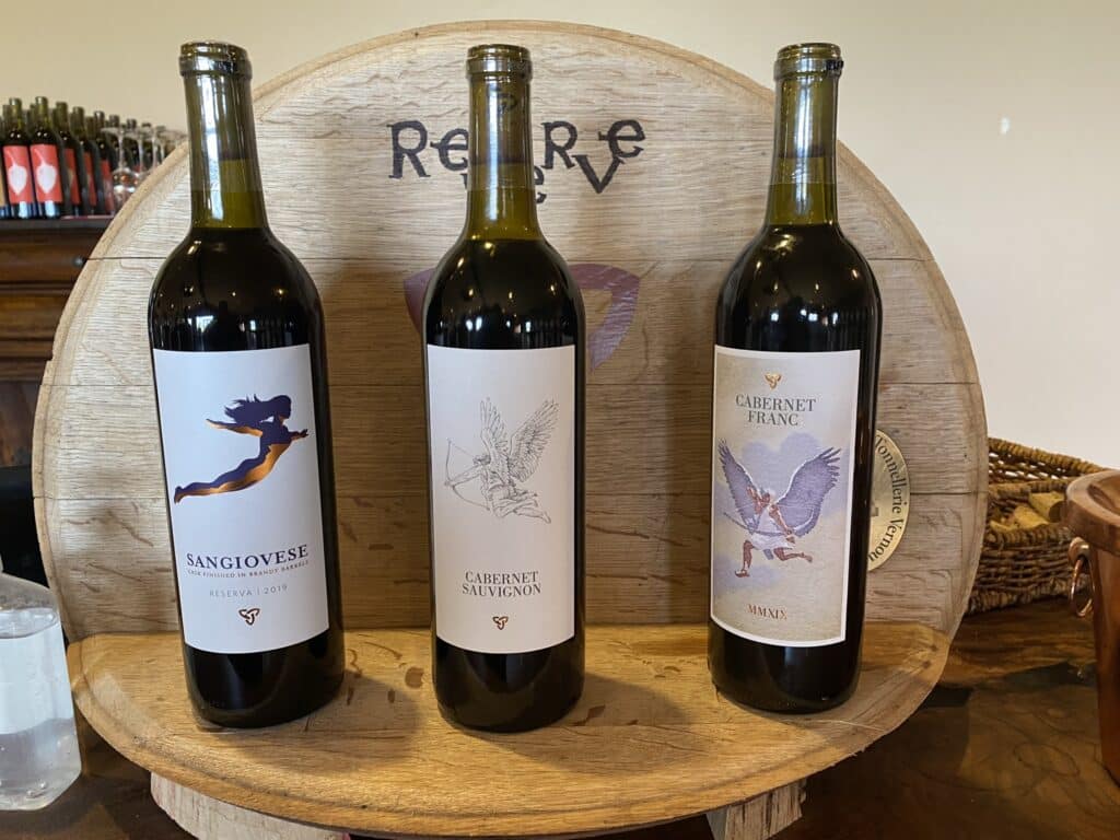 Flying Leap Vineyards - wine tasting in Elgin