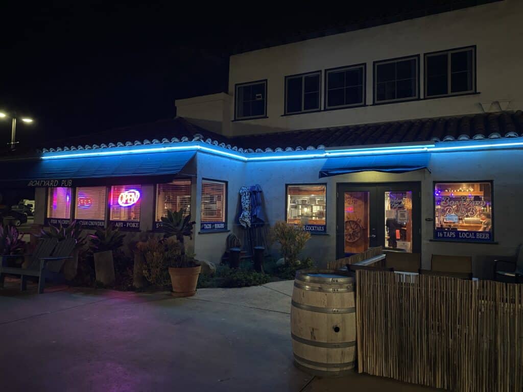 Boatyard Pub at Ventura Harbor Village
