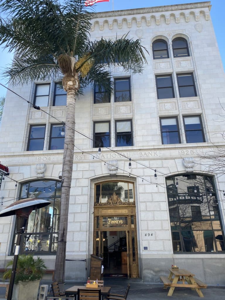 Finney's Crafthouse at the Historic Bank Building in Downtown Ventura
