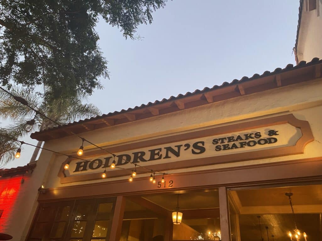 Holdren's Steaks & Seafood in Santa Barbara