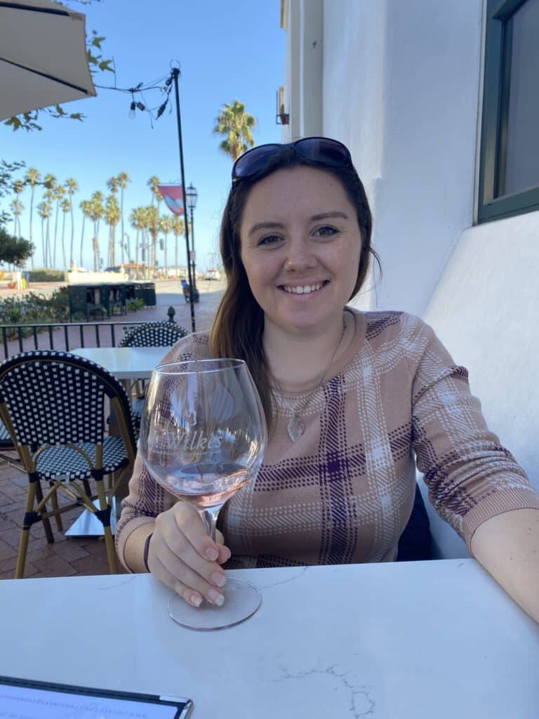 J Wilkes Tasting Room in Santa Barbara -  best winery day trips around Los Angeles