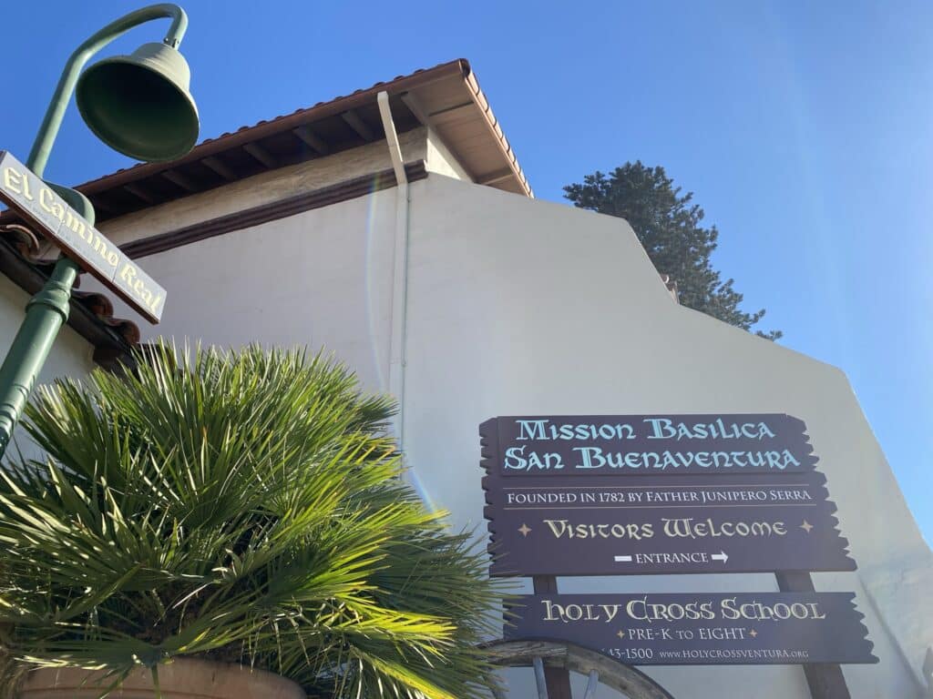 Mission San Buenaventura - Ventura, California