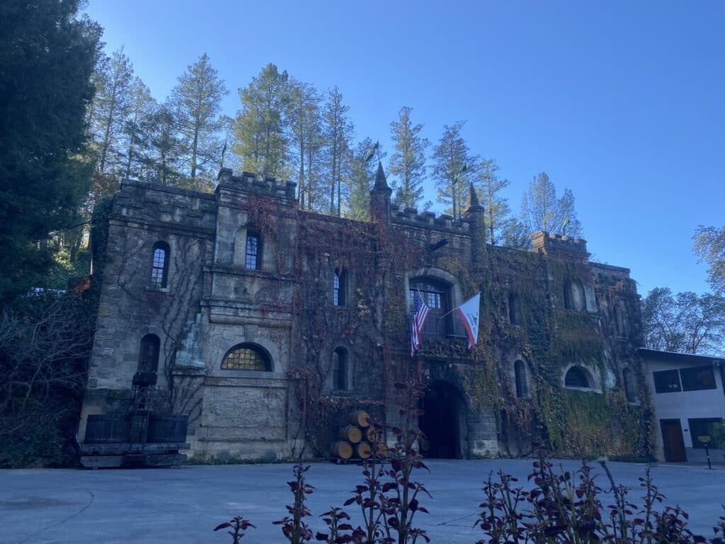 Chateau Montelena in Calistoga, California