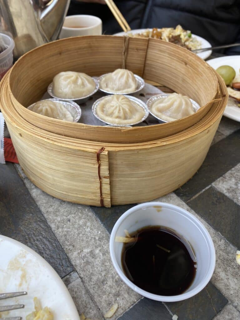 Shanghai soup dumplings from Chinatown Restaurant in San Francisco
