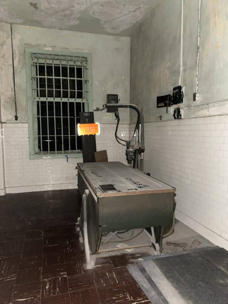 hospital rooms in Alcatraz