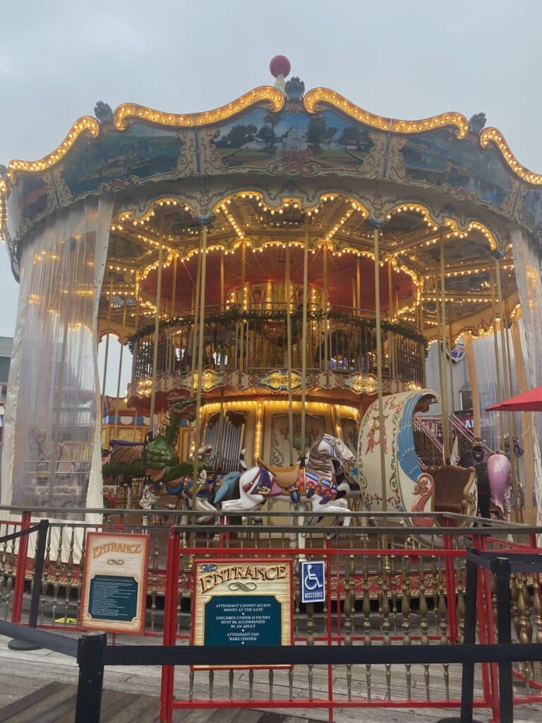 merry go round at Pier 39 / Fisherman's Wharf in San Francisco
