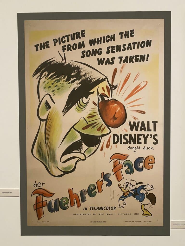 Der Fuehrer's Face cartoon poster