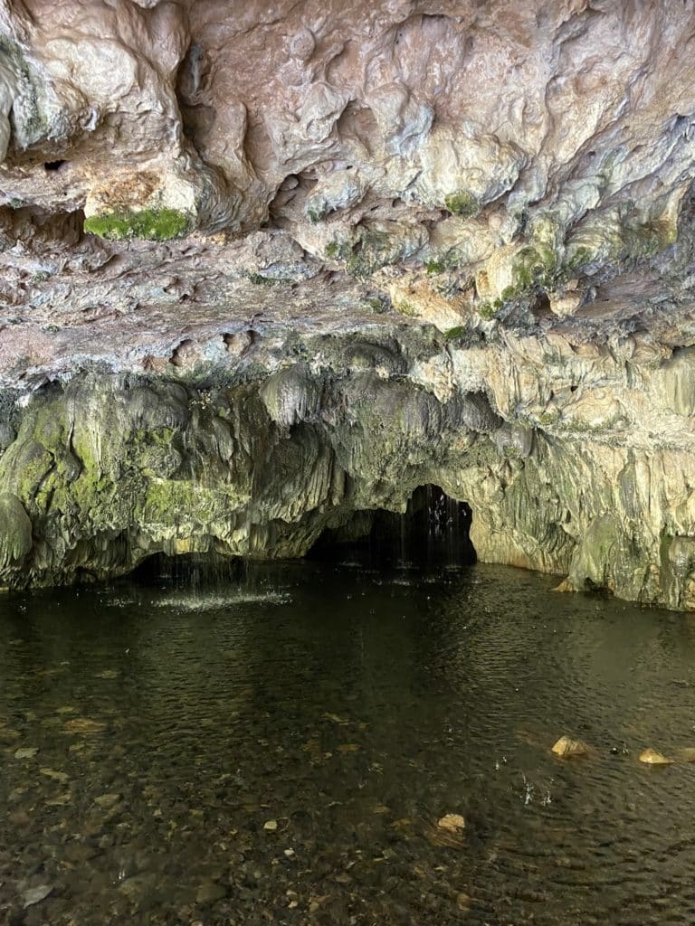Natural Bridges Trail Cave
