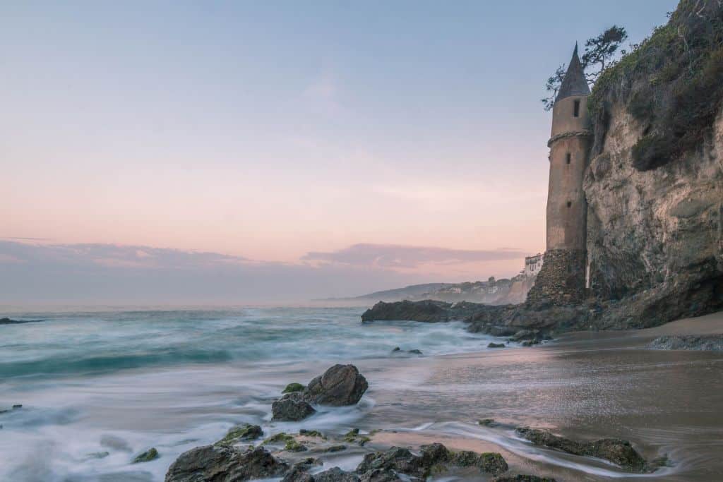 Pirate Tower at Victoria Beach - Laguna Beach,  - hidden gems in Orange County