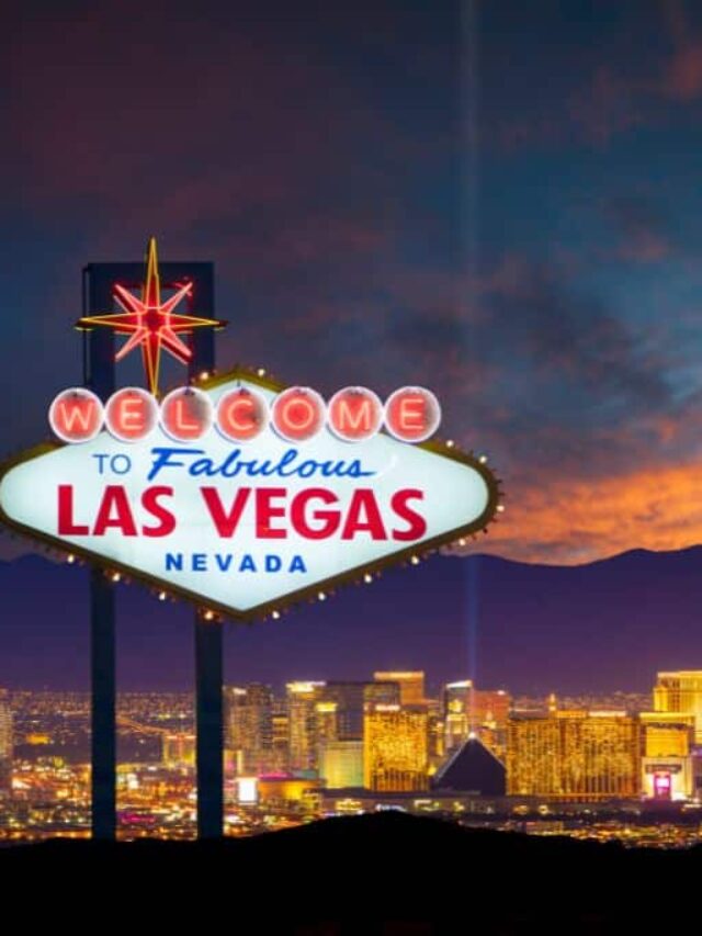 welcome to Fabulous Las Vegas Nevada neon sign