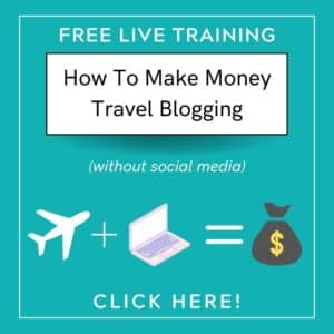 Free Live Training How To Make Money Travel Blogging without Social Media