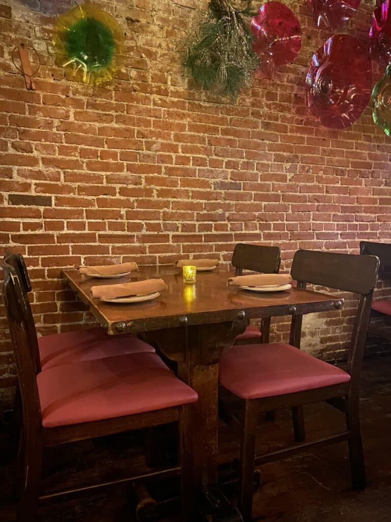 Gabbi's Mexican Kitchen in Old Towne Orange one of the best Mexican restaurants in Orange County- Table Setting