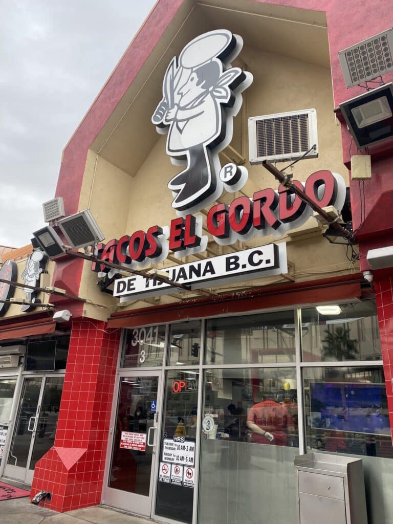 Tacos el Gordo in Las Vegas