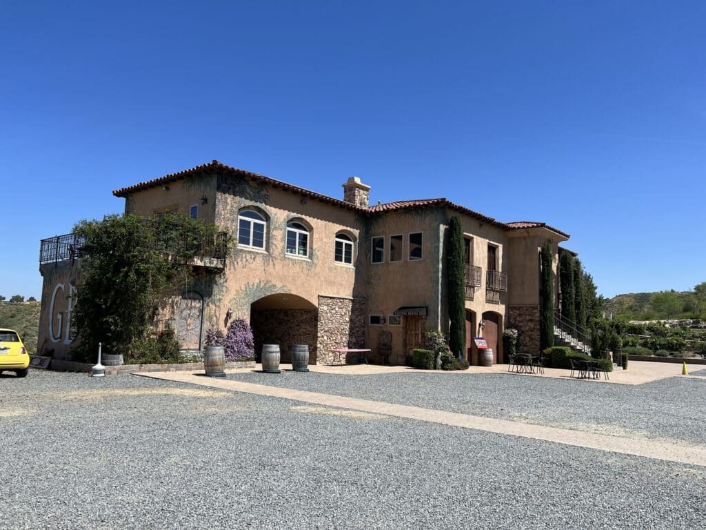 Gershon Bacchus Winery in Temecula, California