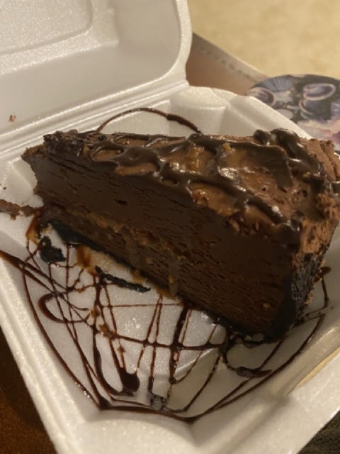 chocolate cake from Tutto Fresco in Port St Lucie, Florida