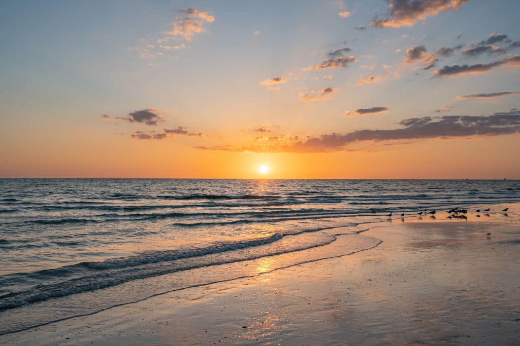 sunset on Florida's Treasure Coast