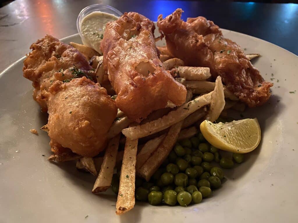 Waxy O'Connor's Irish Pub - San Antonio Riverwalk - Fish and Chips