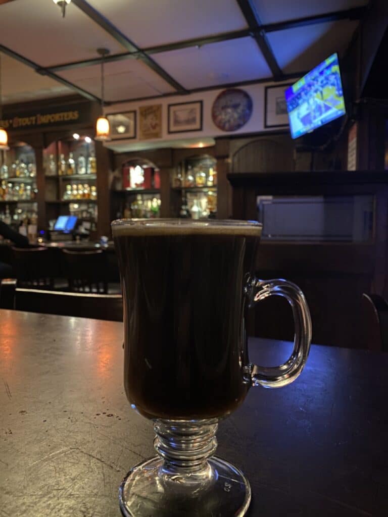 Waxy O'Connor's Irish Pub - San Antonio Riverwalk - Irish Coffee