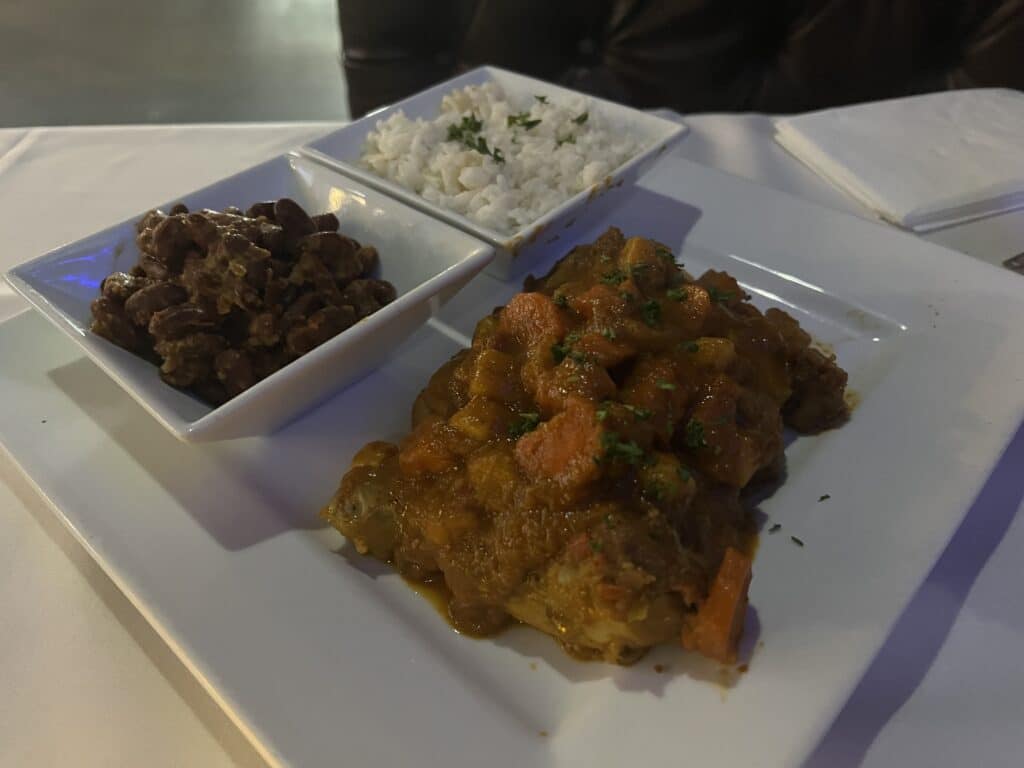 212 Grill and Nightclub in Downtown Fullerton - Pollo Guisado