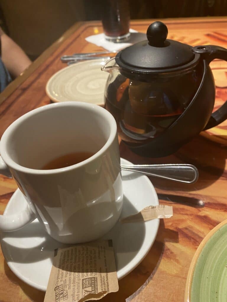 african tea from Sanaa at Disney's Animal Kingdom Lodge