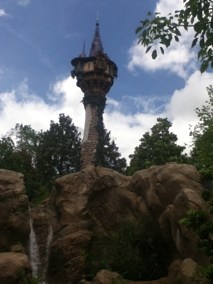 Rapunzel's Tower in Fantasyland at Magic Kingdom