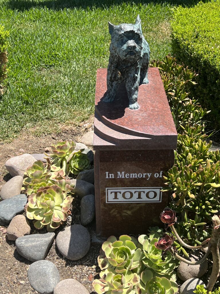 Toto grave site at Hollywood Forever Cemetery