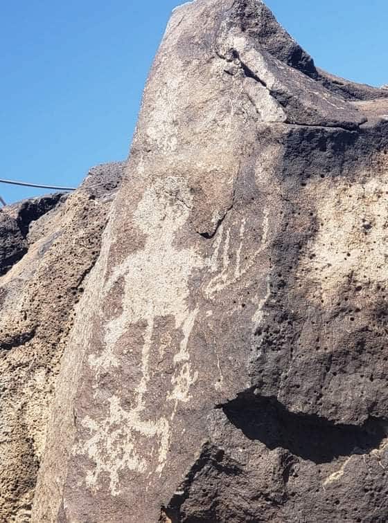 petroglyphs in Albuquerque 
