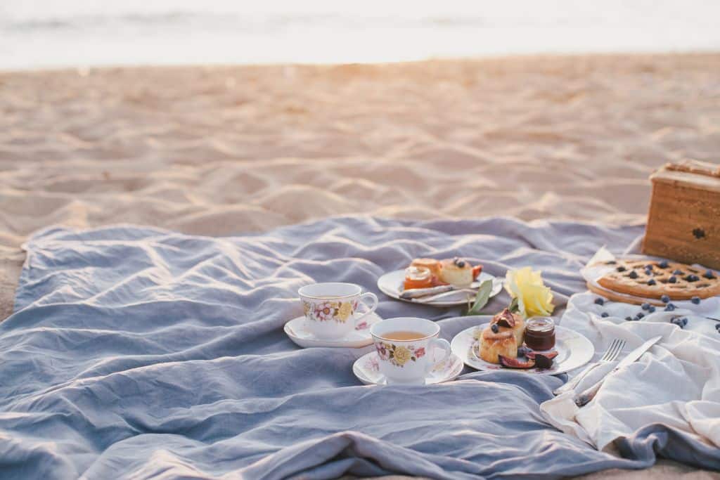 beach picnic