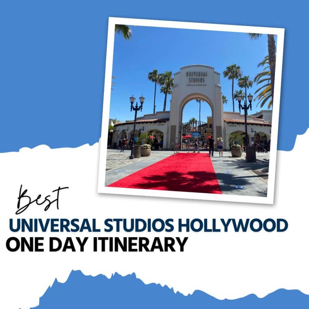 best universal studios hollywood one day itinerary