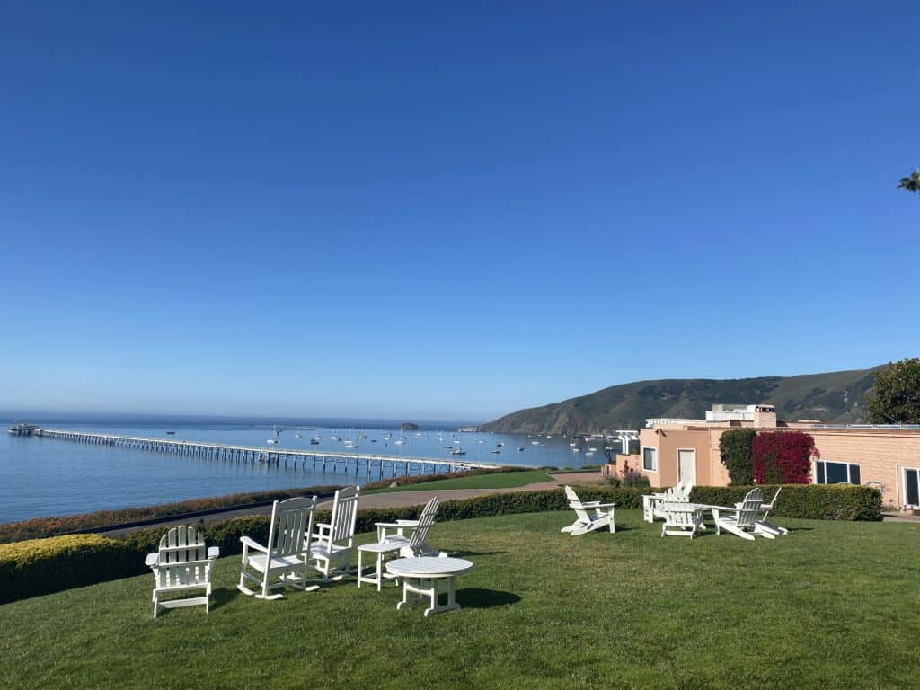 view from San Luis Bay Inn