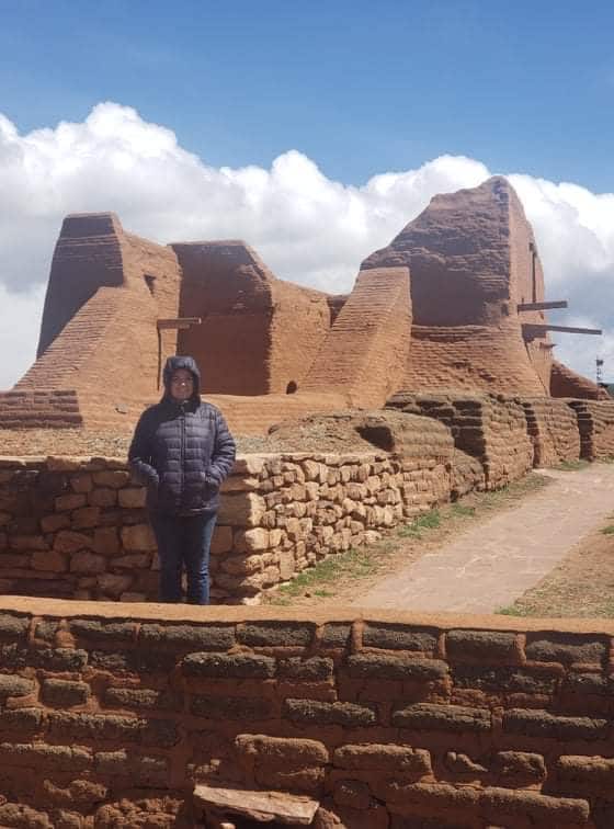 spanish mission at Pecos National Historical Park