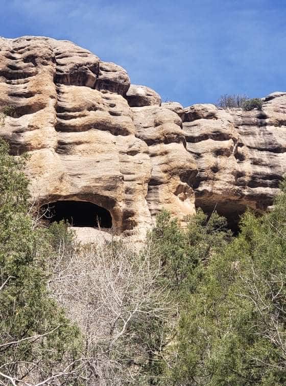 Views of the Gila Cliff Dwellings 