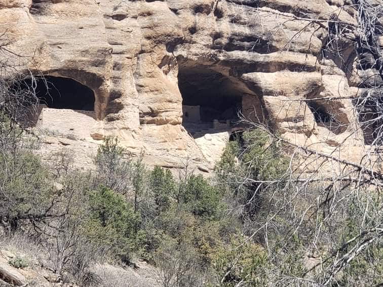 Views of the Gila Cliff Dwellings 