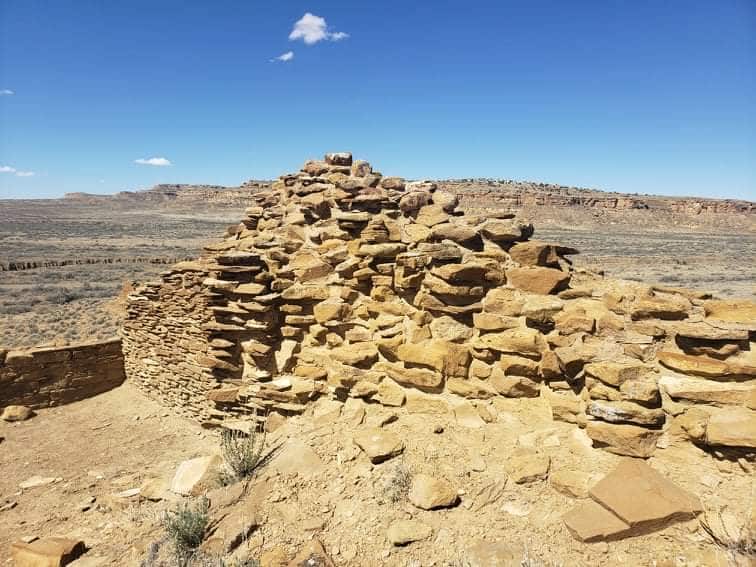 Hungo Pavi Trail at Chaco Culture National Historical Park
